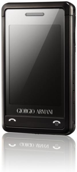 Samsung/Armani : un mobile de luxe à écran tactile